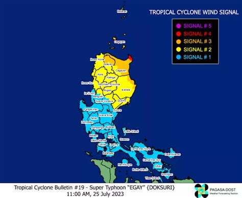 Parts of Cagayan under Signal No. 4 du.